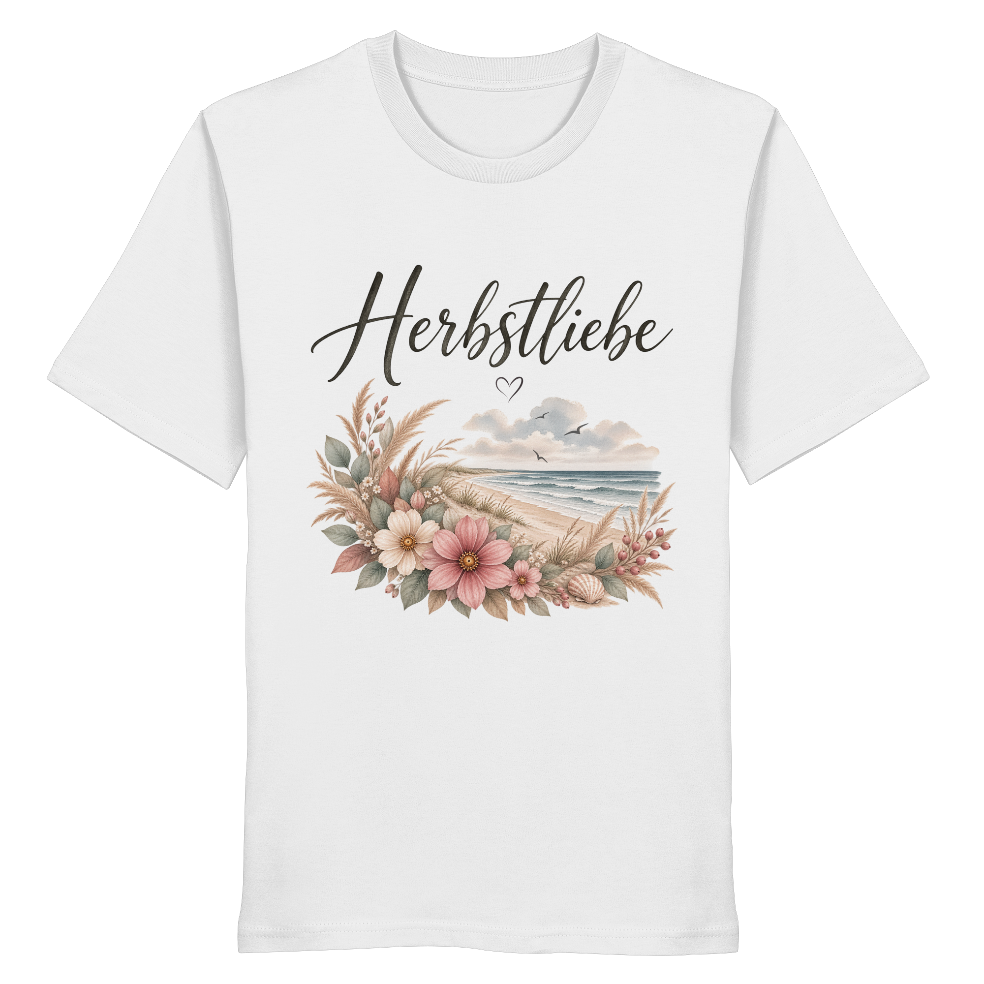 Autumn Coast – Herbstliebe am Meer - - Organic Shirt