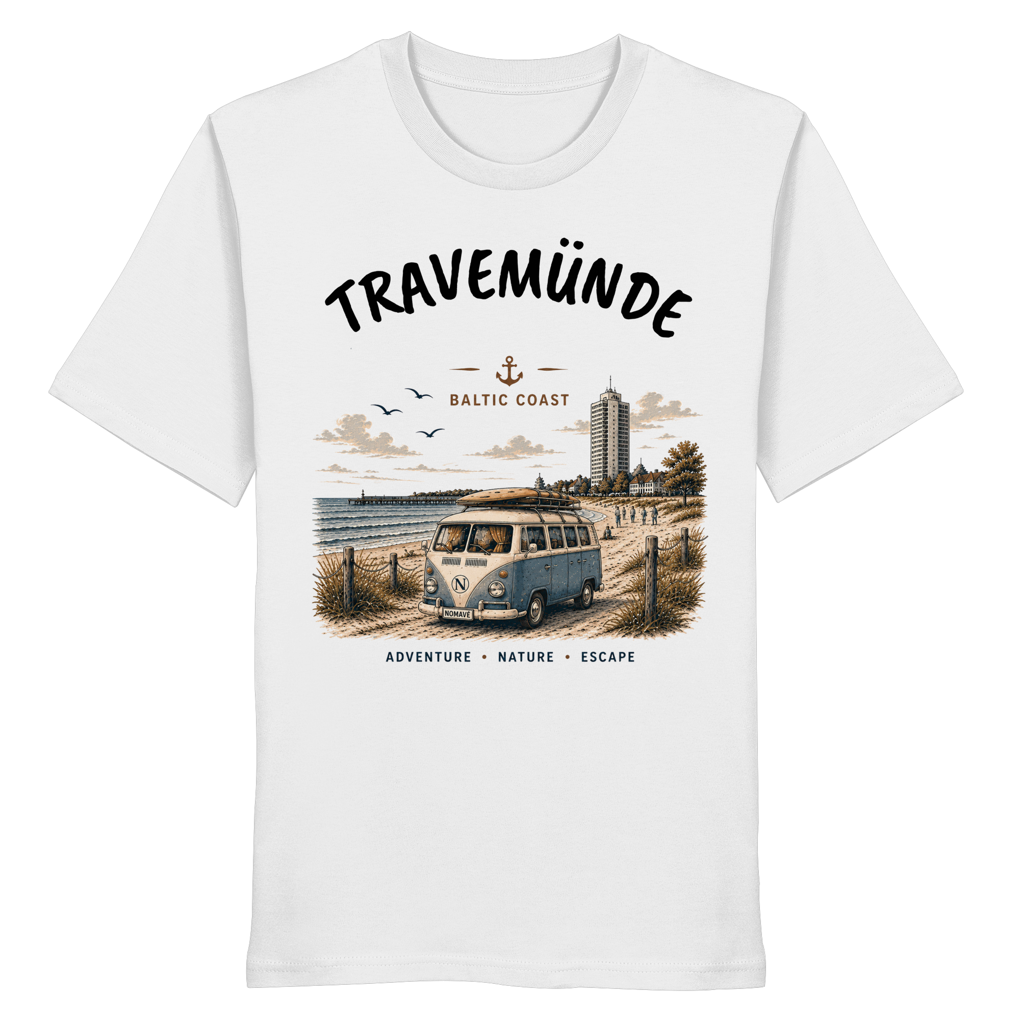 Travemünde Beach Life Shirt – Baltic Coast Edition