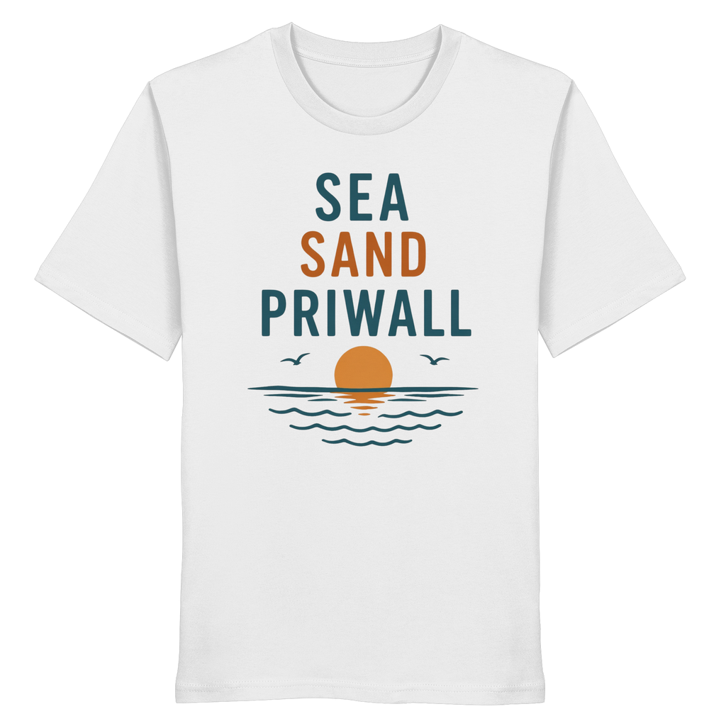 Priwall Vibes Shirt – Sea Sand Baltic Coast – Ostsee T-Shirt Unisex