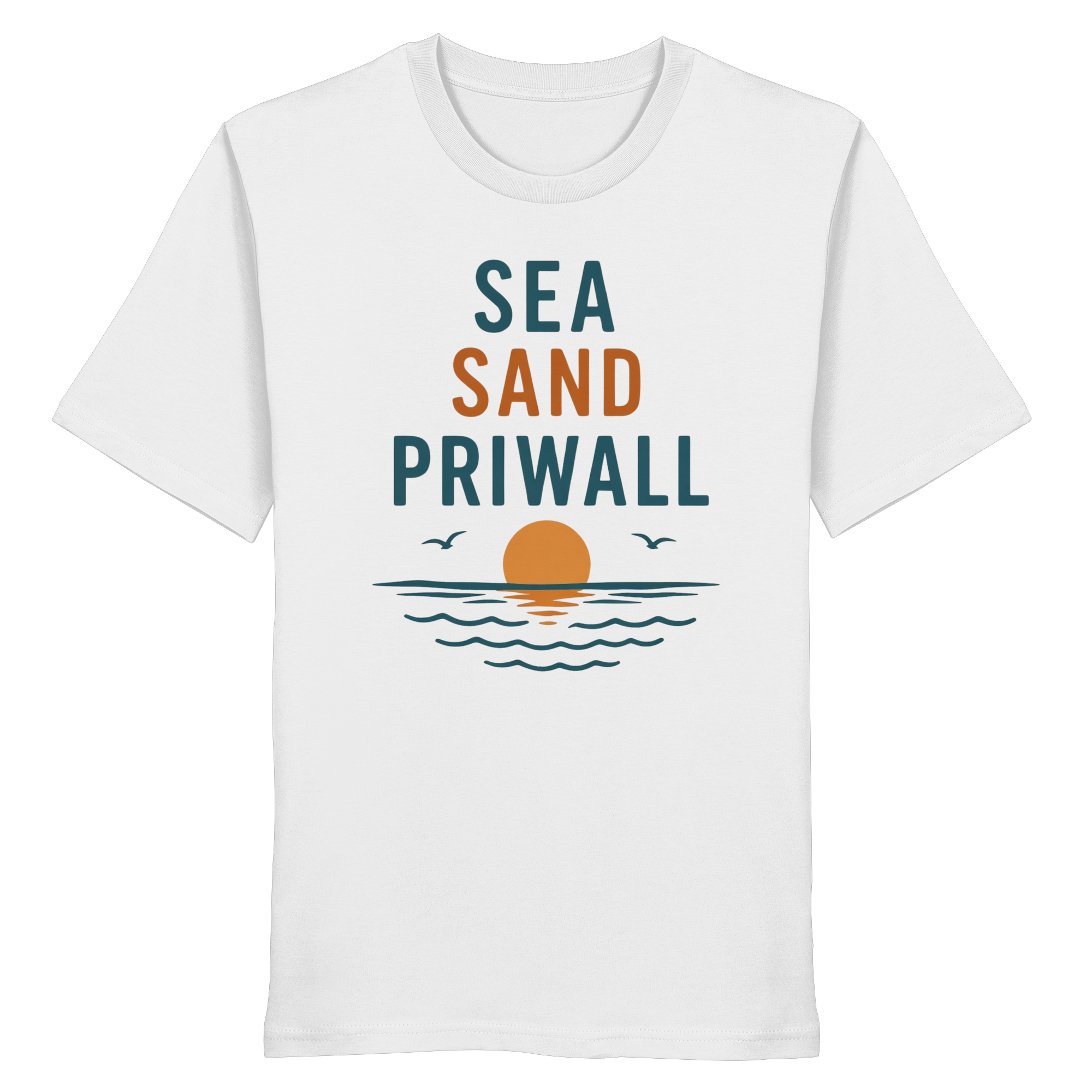 Priwall Vibes Shirt – Sea Sand Baltic Coast – Ostsee T-Shirt Unisex