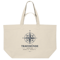 Travemünde Windrose – Baltic Sea Bio Einkaufstasche | Beach Bag