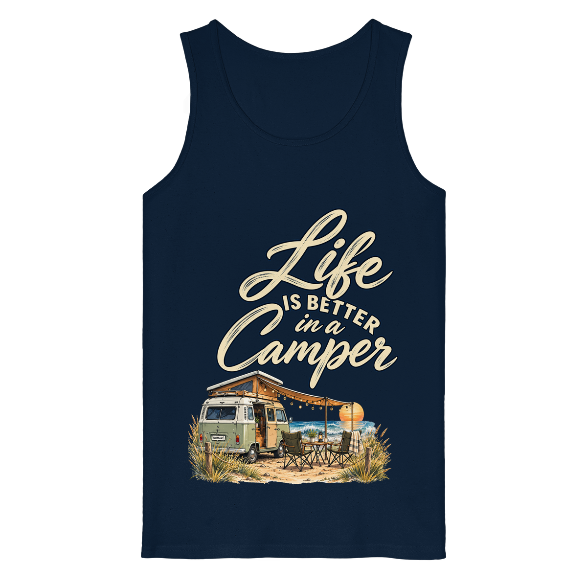 Life is better in a Camper - Organic Tank Top