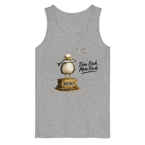 Alpha - Möwe mit Meinung – Dein Fisch. Mein Fisch. | - Organic Tank Top