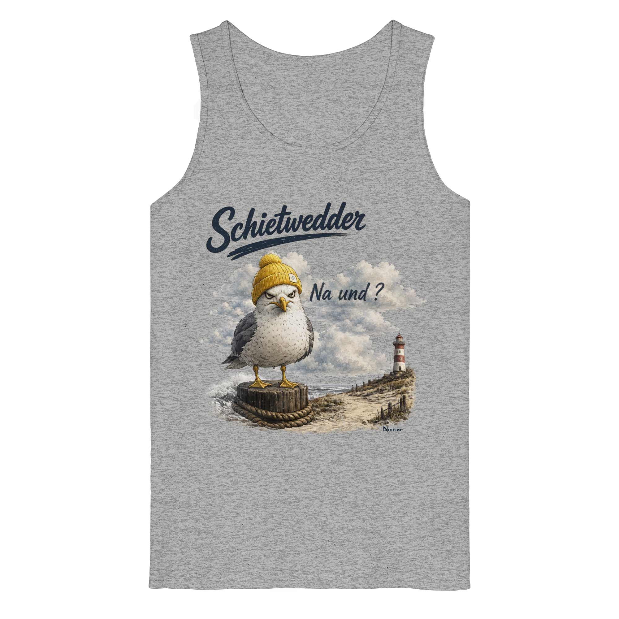 Alpha Möwe – Schietwedder? Na und! - Organic Tank Top