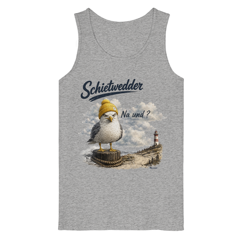 Alpha Möwe – Schietwedder? Na und! - Organic Tank Top