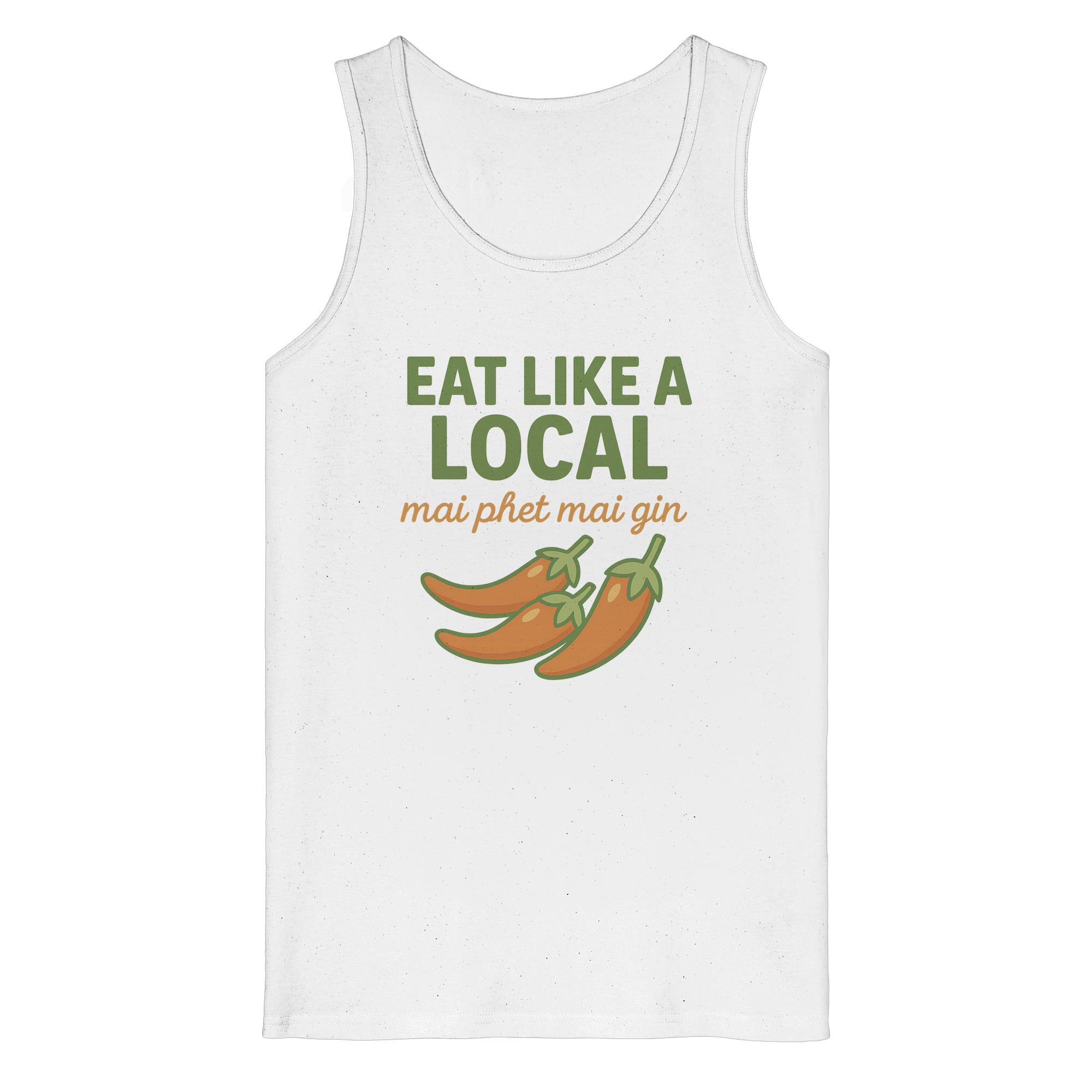 at Like a Local – Thai Food Design | „mai phed mai gin“ Chili  - Organic Tank Top