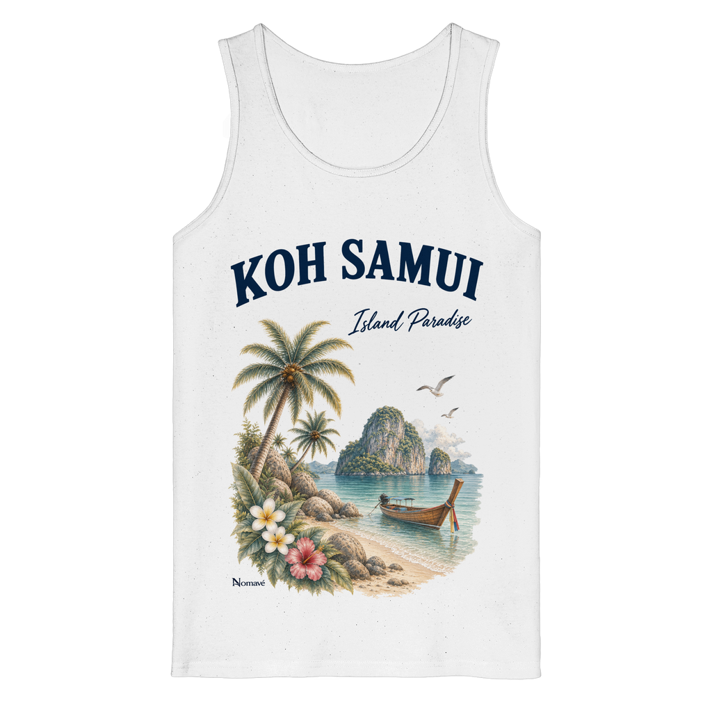 Koh Samui Thailand – Island Paradise – Tropical Vintage - Bio Tank Top