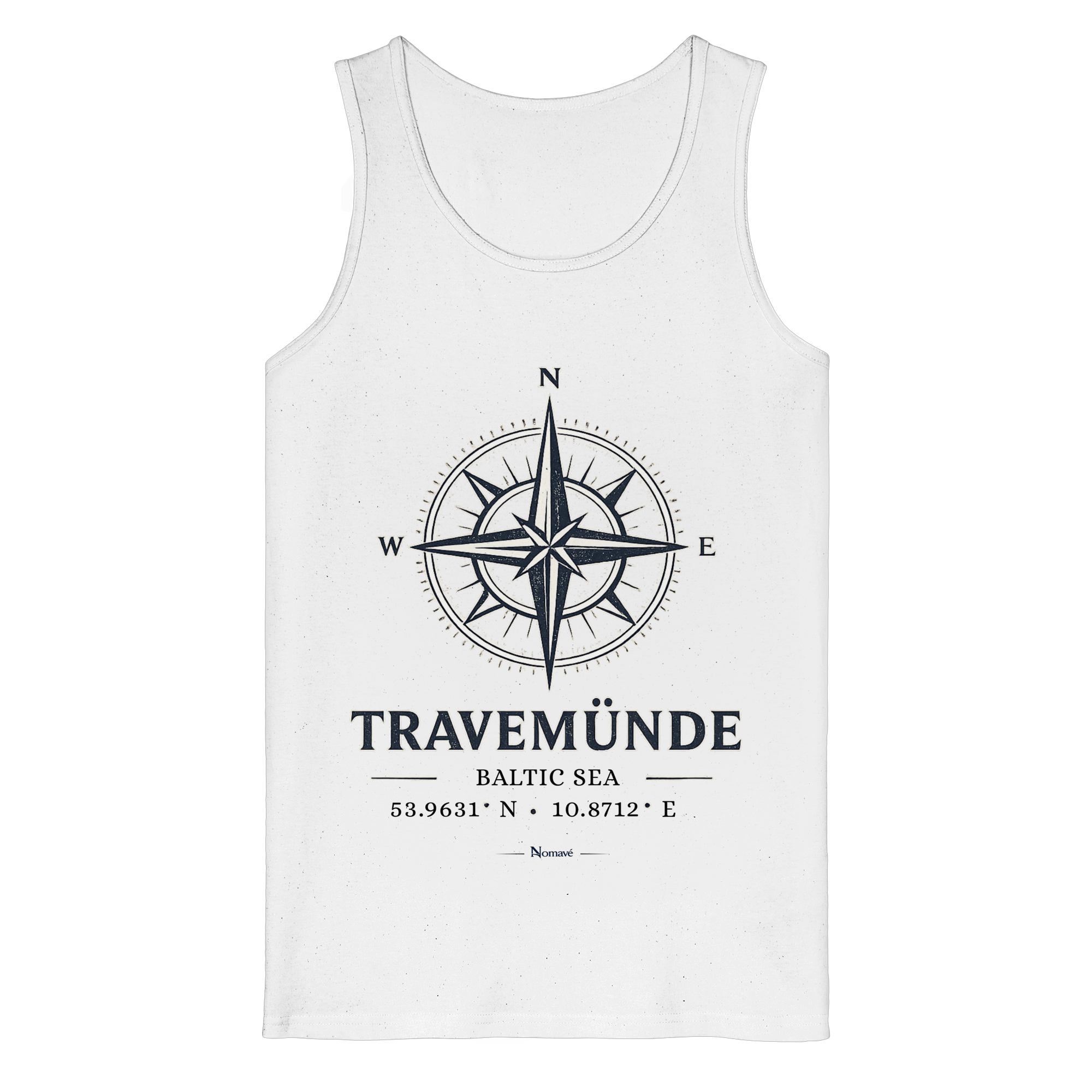 Travemünde Windrose – Baltic Sea Bio Tank Top