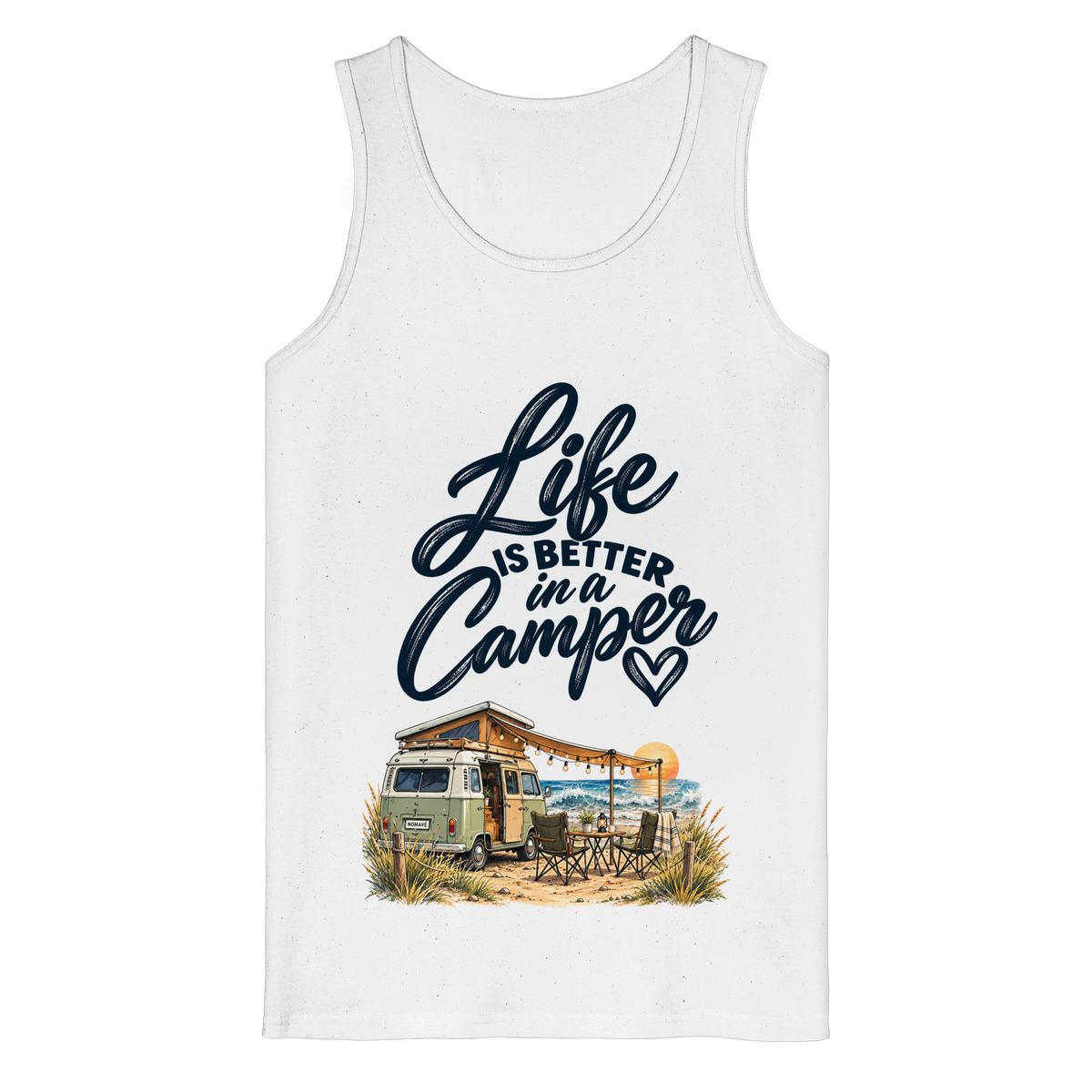 Life is better in a Camper - Organic Tank Top