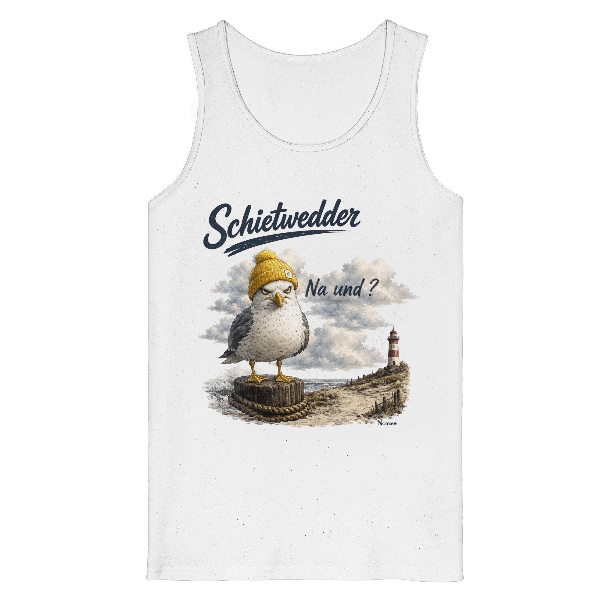 Alpha Möwe – Schietwedder? Na und! - Organic Tank Top
