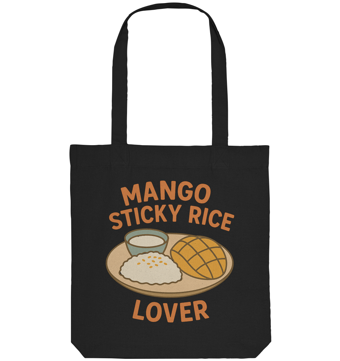 Mango Sticky Rice Lover – Thai Dessert  | Thailand Food Design - Organic Tote-Bag