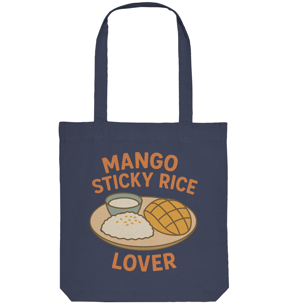 Mango Sticky Rice Lover – Thai Dessert  | Thailand Food Design - Organic Tote-Bag
