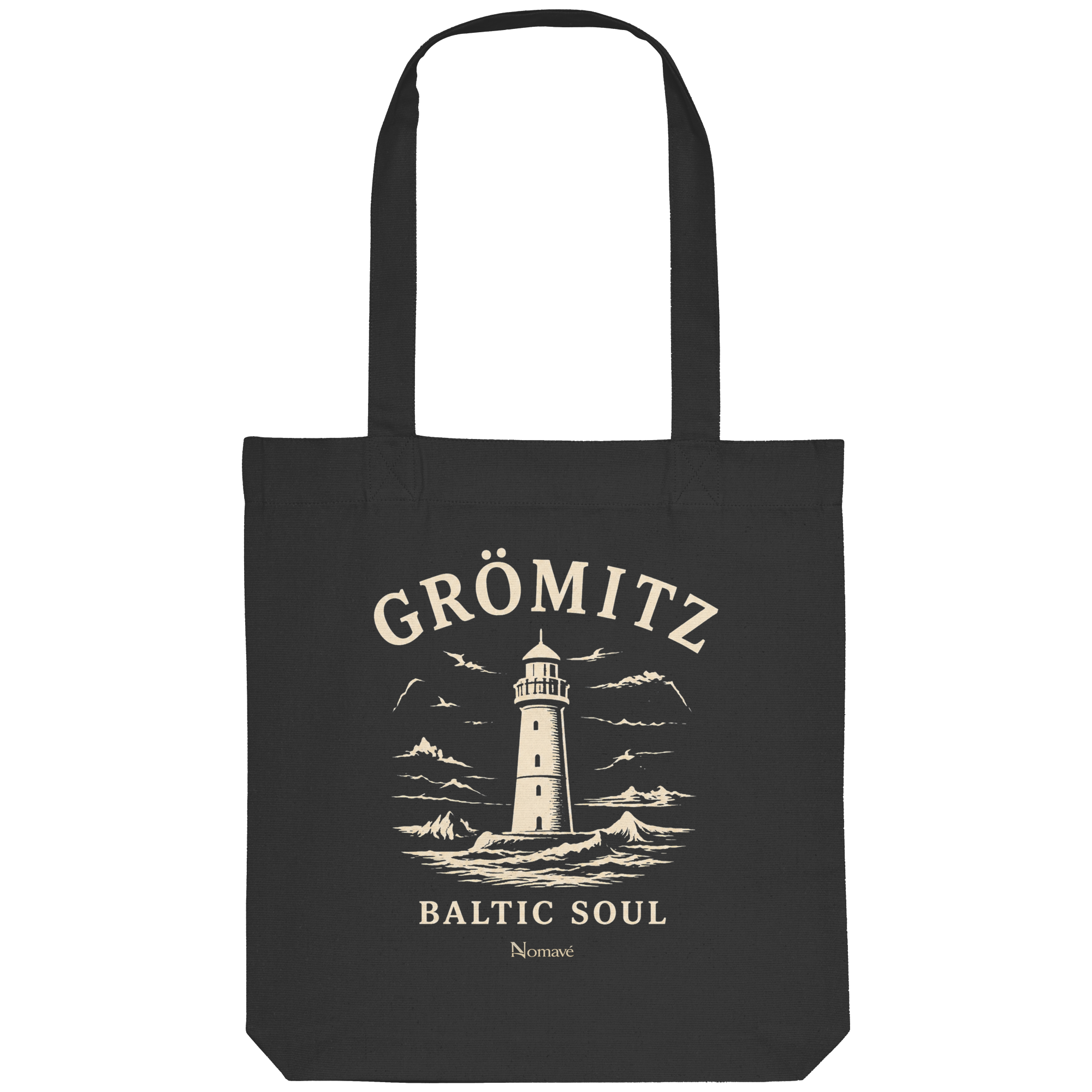 Grömitz Baltic Soul - Ostsee Bio Tote-Bag Einkaufsbeutel