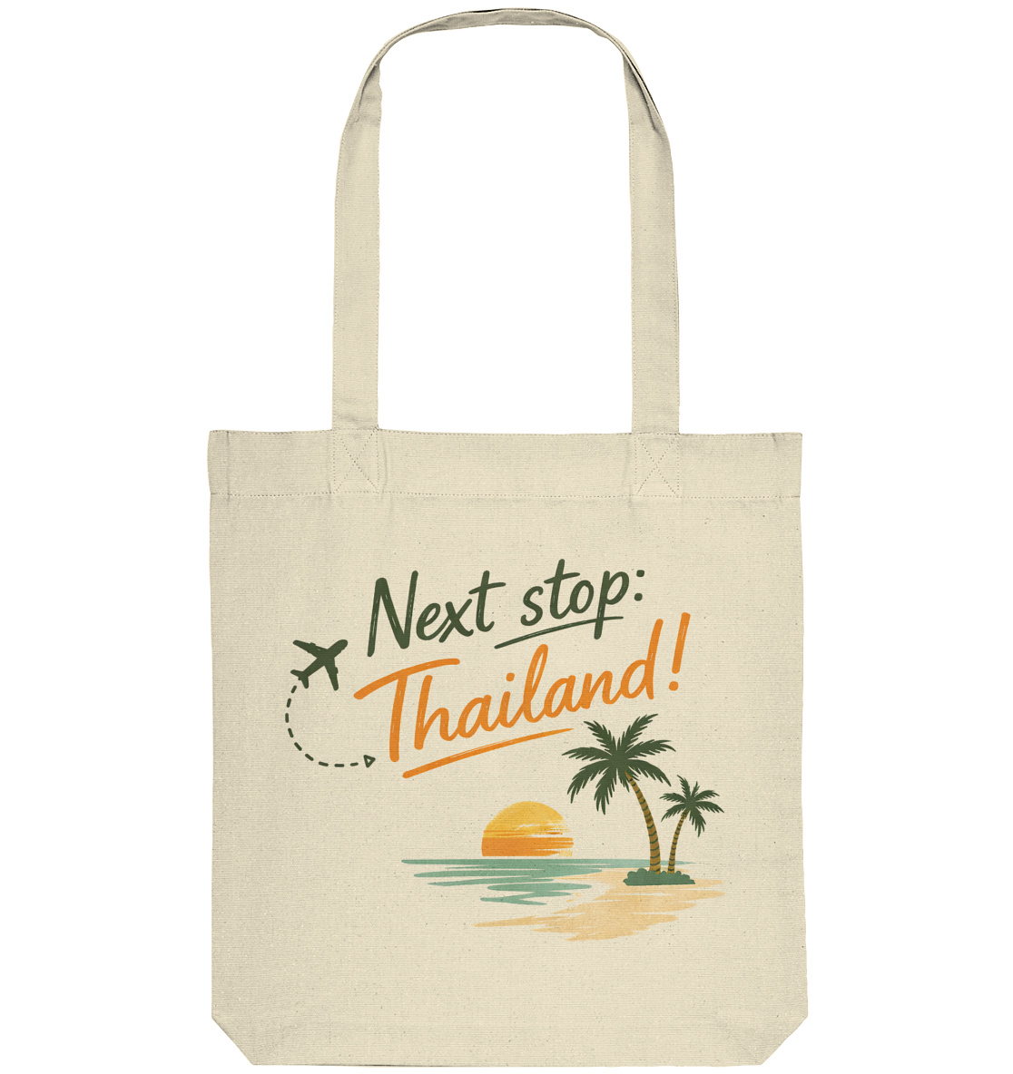 Next Stop Thailand Tote Bag – Travel Vibes Einkaufstasche | Nomavé