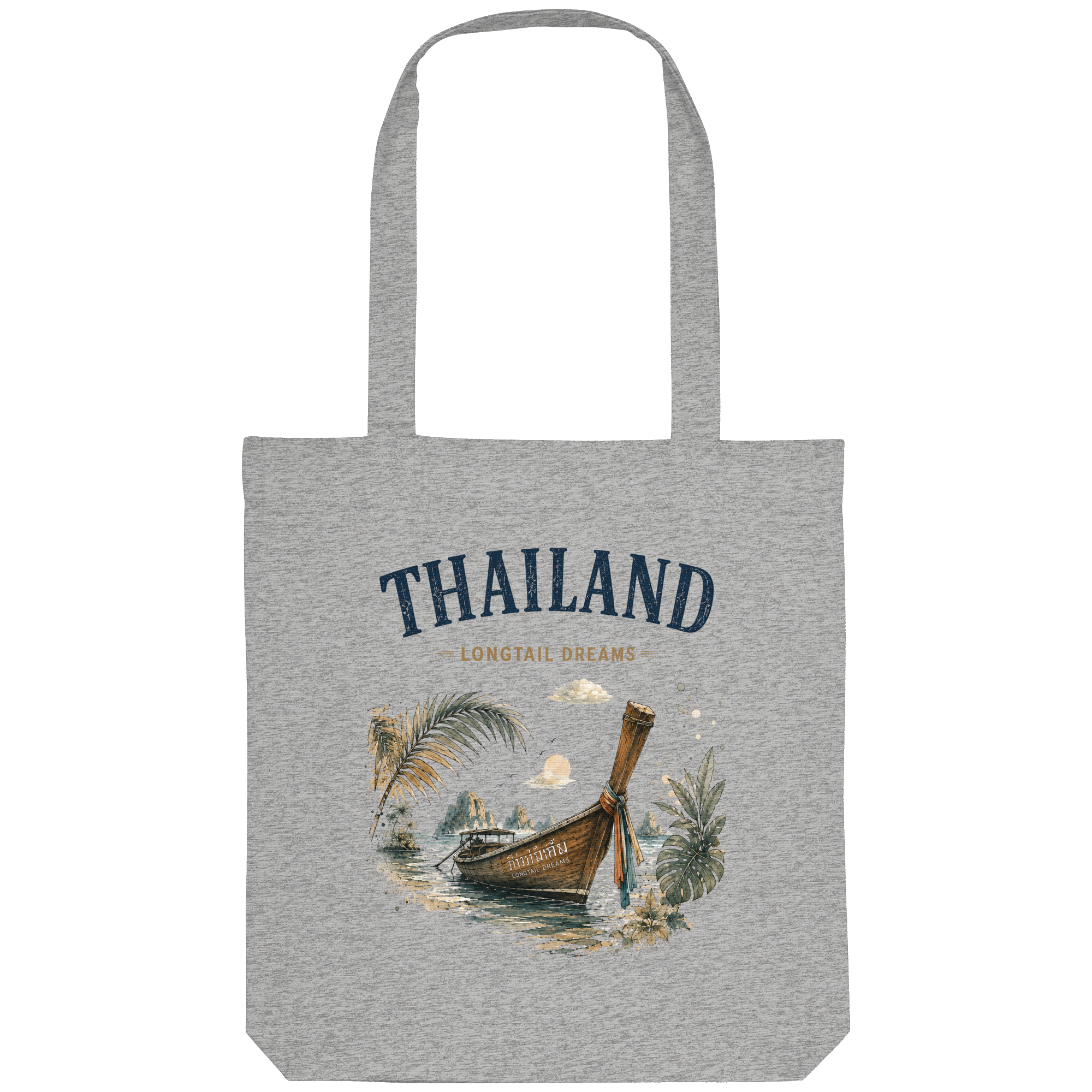 Thailand-Longtail-Dreams-Light-Edition - Organic Tote-Bag