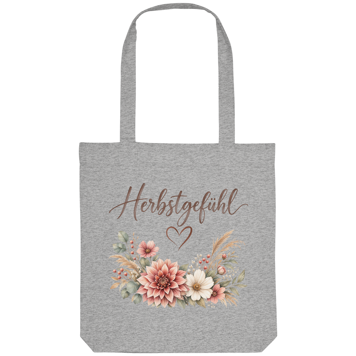 Herbstgefühl – Autumn Bloom - Organic Tote-Bag