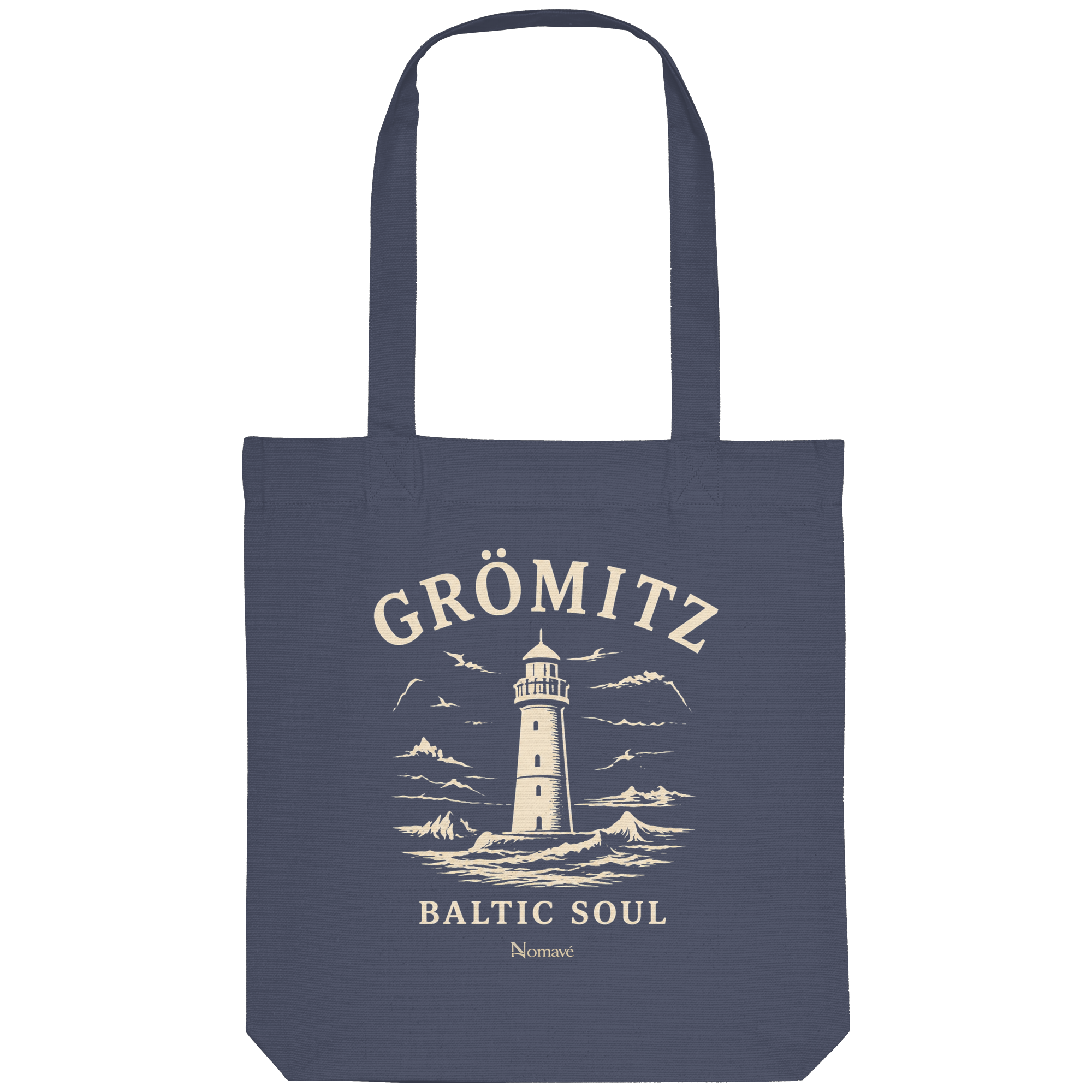 Grömitz Baltic Soul - Ostsee Bio Tote-Bag Einkaufsbeutel