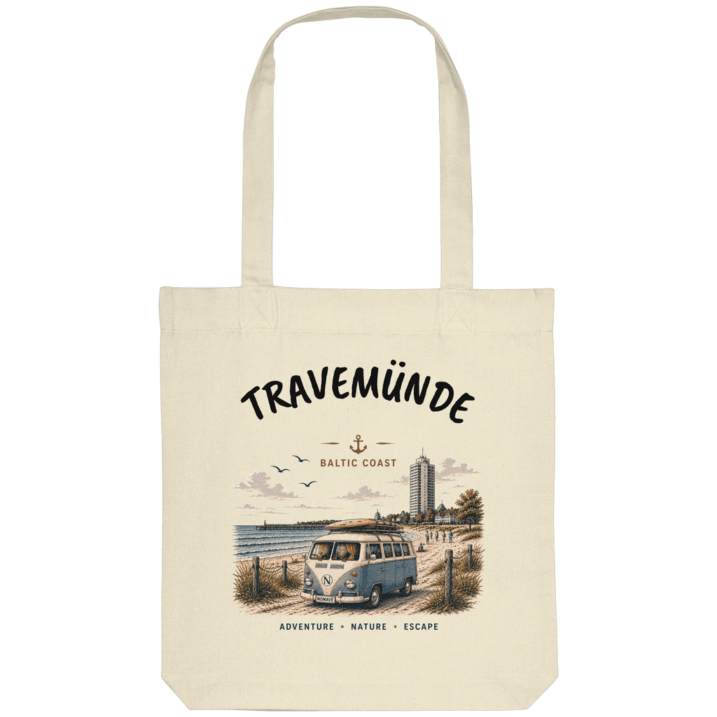 Travemünde Baltic Coast Tote Bag – Organic Stofftasche