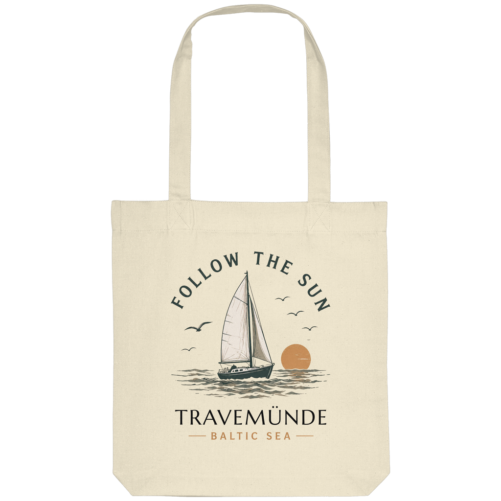 Travemünde Follow The Sun Tote Bag – Ostsee Stofftasche
