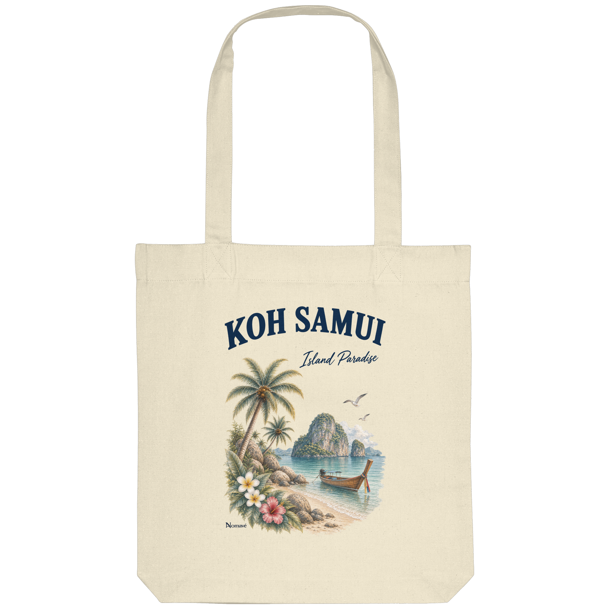 Koh Samui Thailand – Island Paradise – Tropical Vintage - Organic Tote-Bag