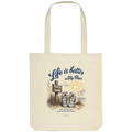 Life is better in Flip Flops – Bio Stofftasche (Tote Bag)
