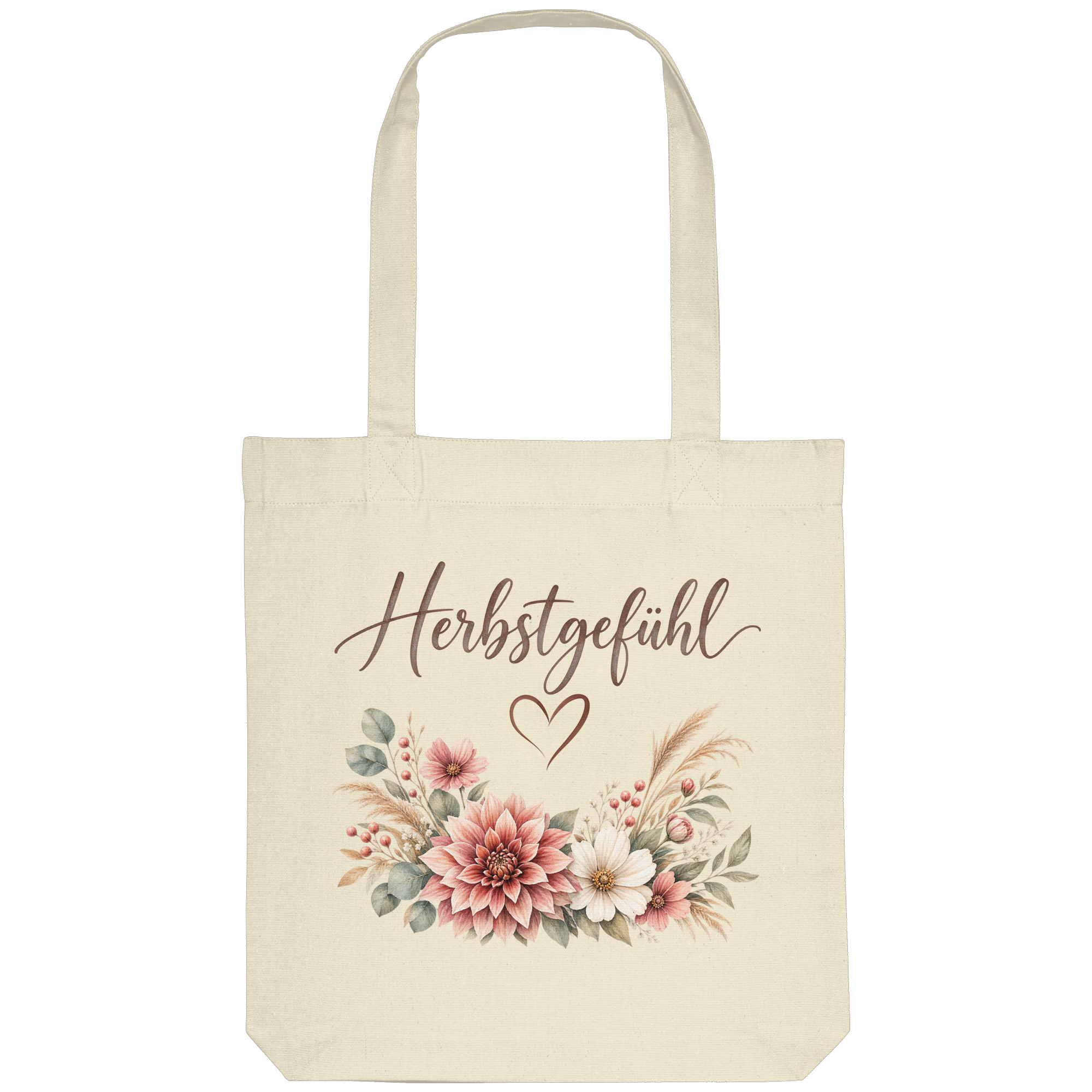 Herbstgefühl – Autumn Bloom - Organic Tote-Bag