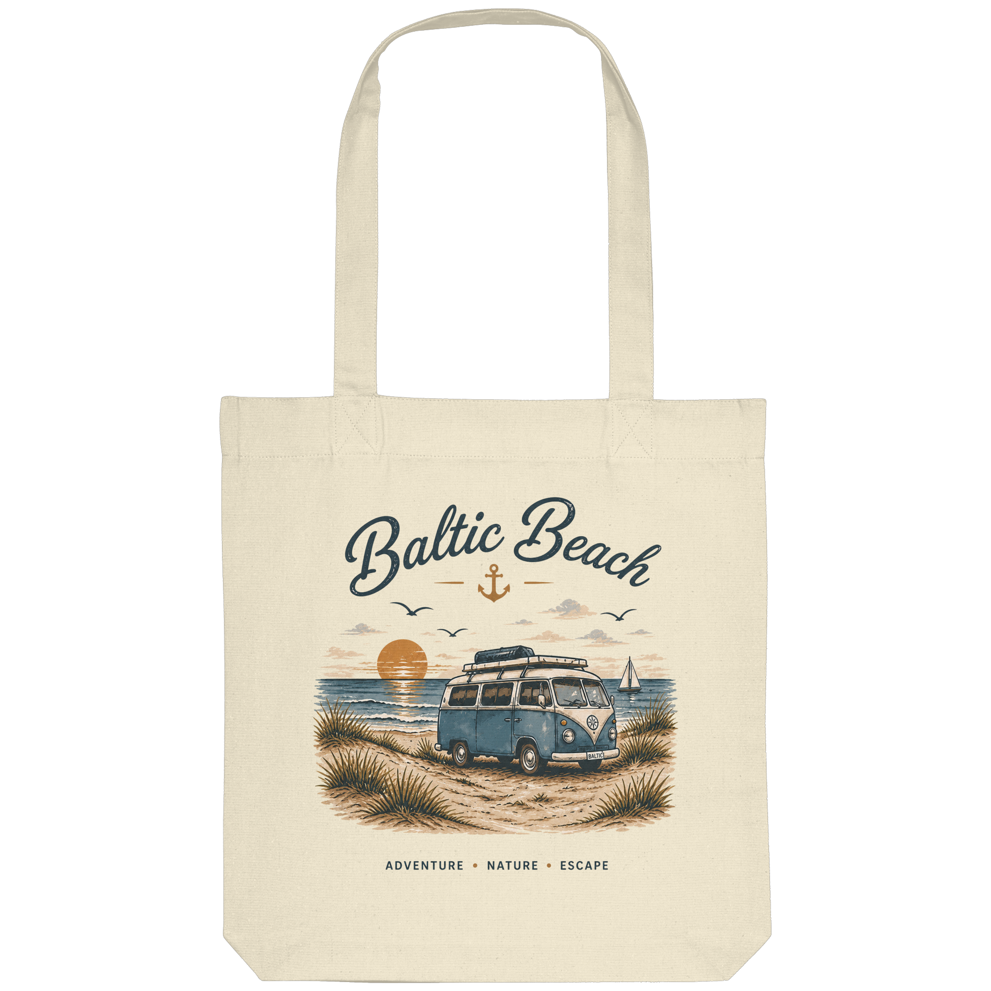 Baltic Beach Tote-Bag – Maritime Ostsee Stofftasche
