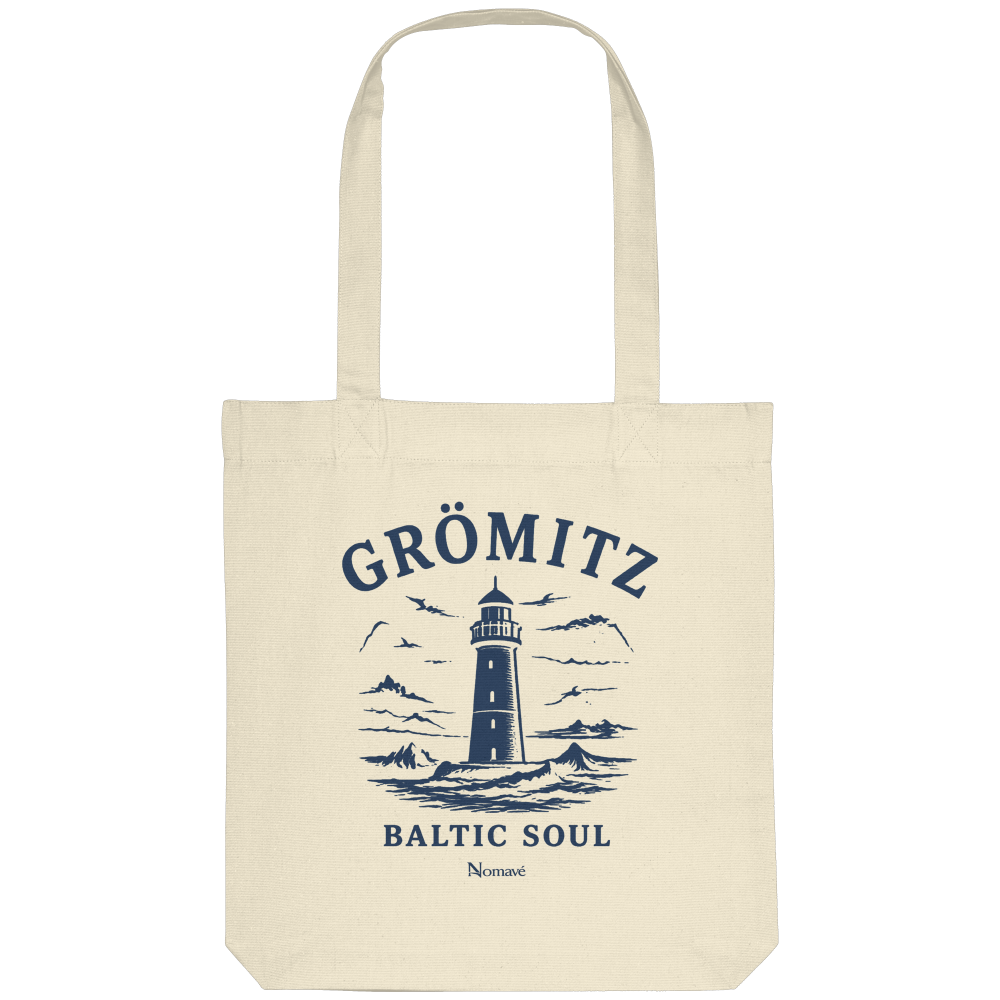 Grömitz Baltic Soul - Ostsee Bio Tote-Bag Einkaufstasche