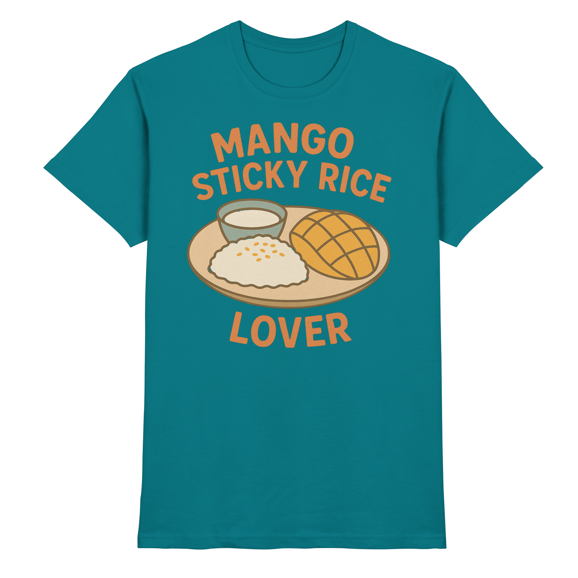 Mango Sticky Rice Lover – Thai Dessert  | Thailand Food Design - Premium Shirt