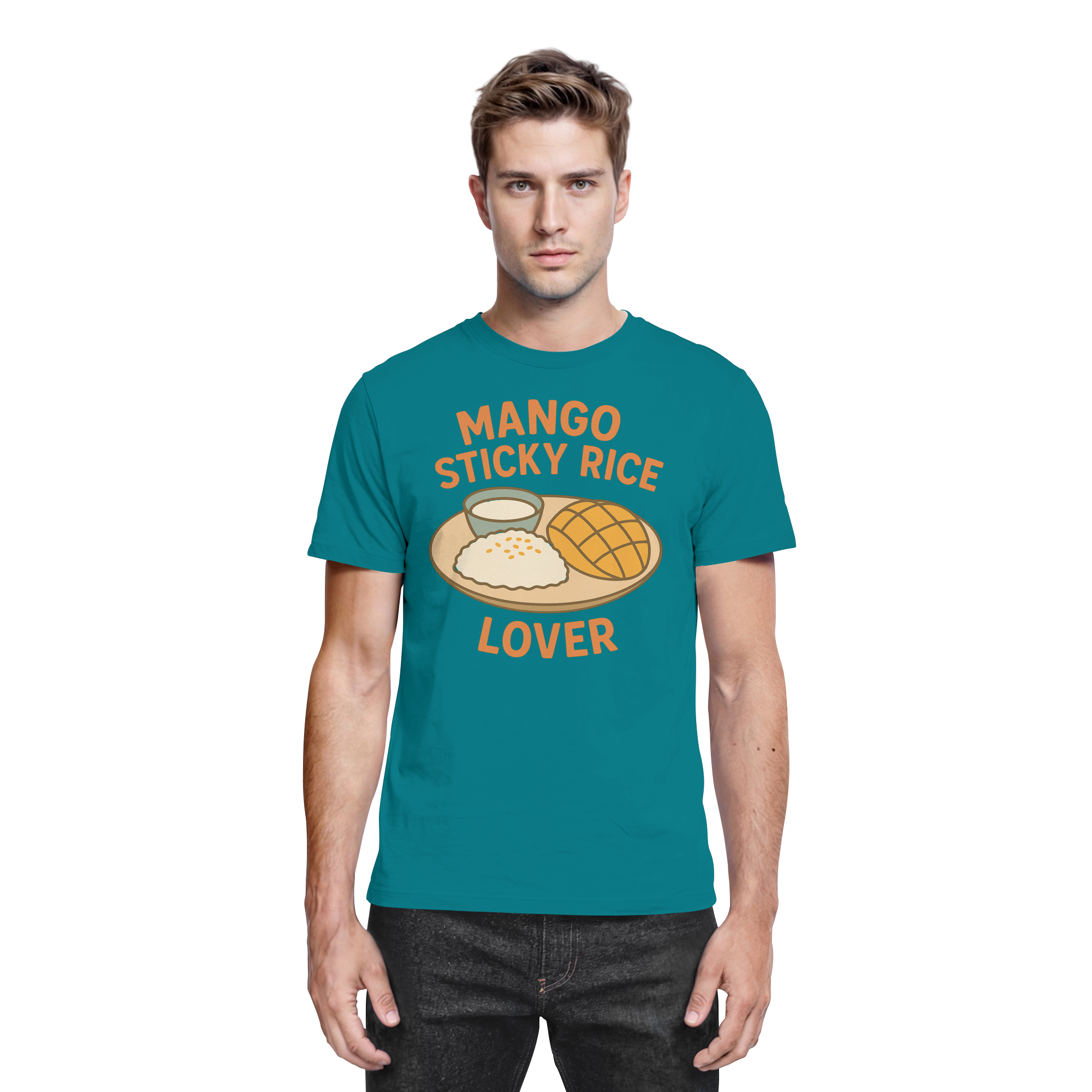 Mango Sticky Rice Lover – Thai Dessert  | Thailand Food Design - Premium Shirt