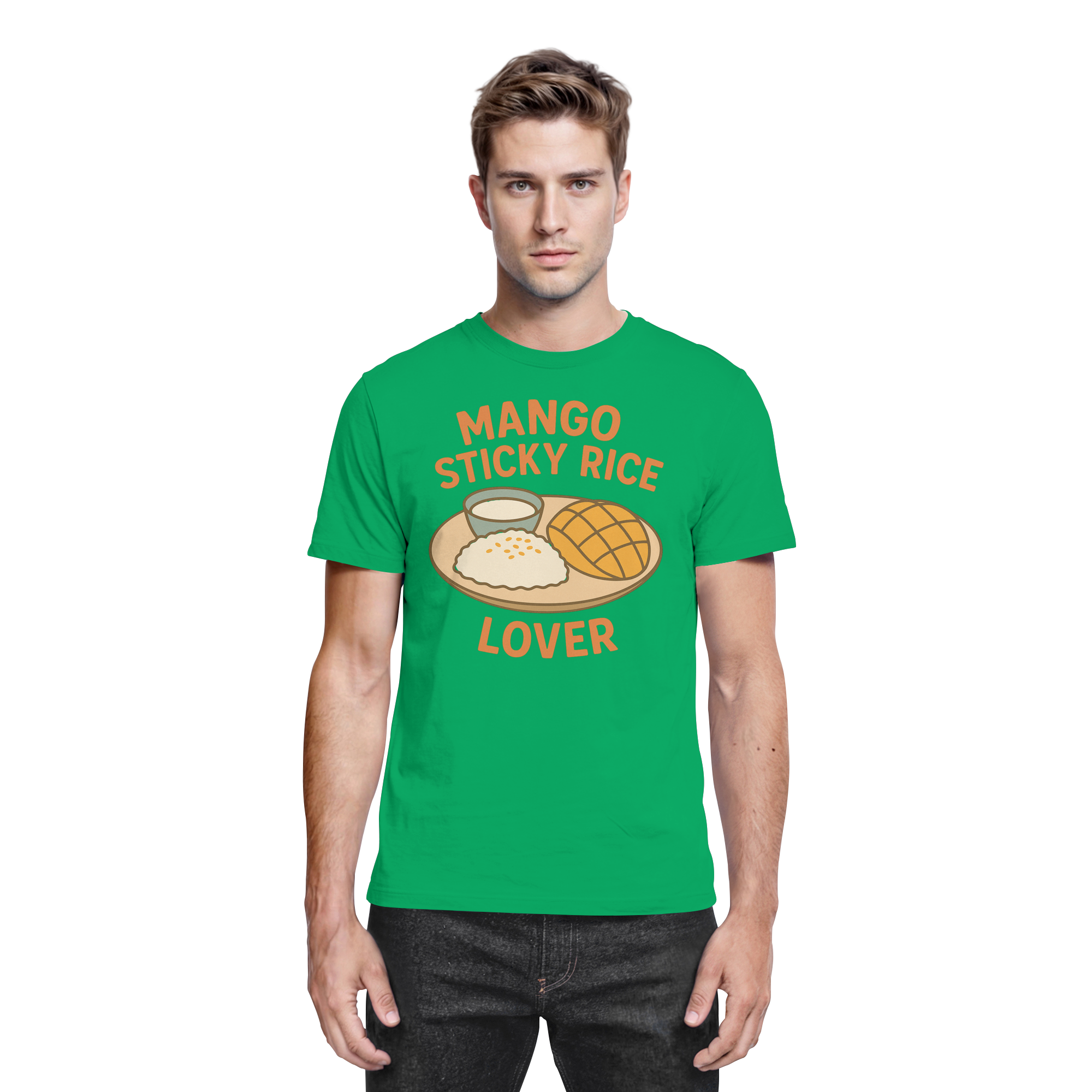 Mango Sticky Rice Lover – Thai Dessert  | Thailand Food Design - Premium Shirt