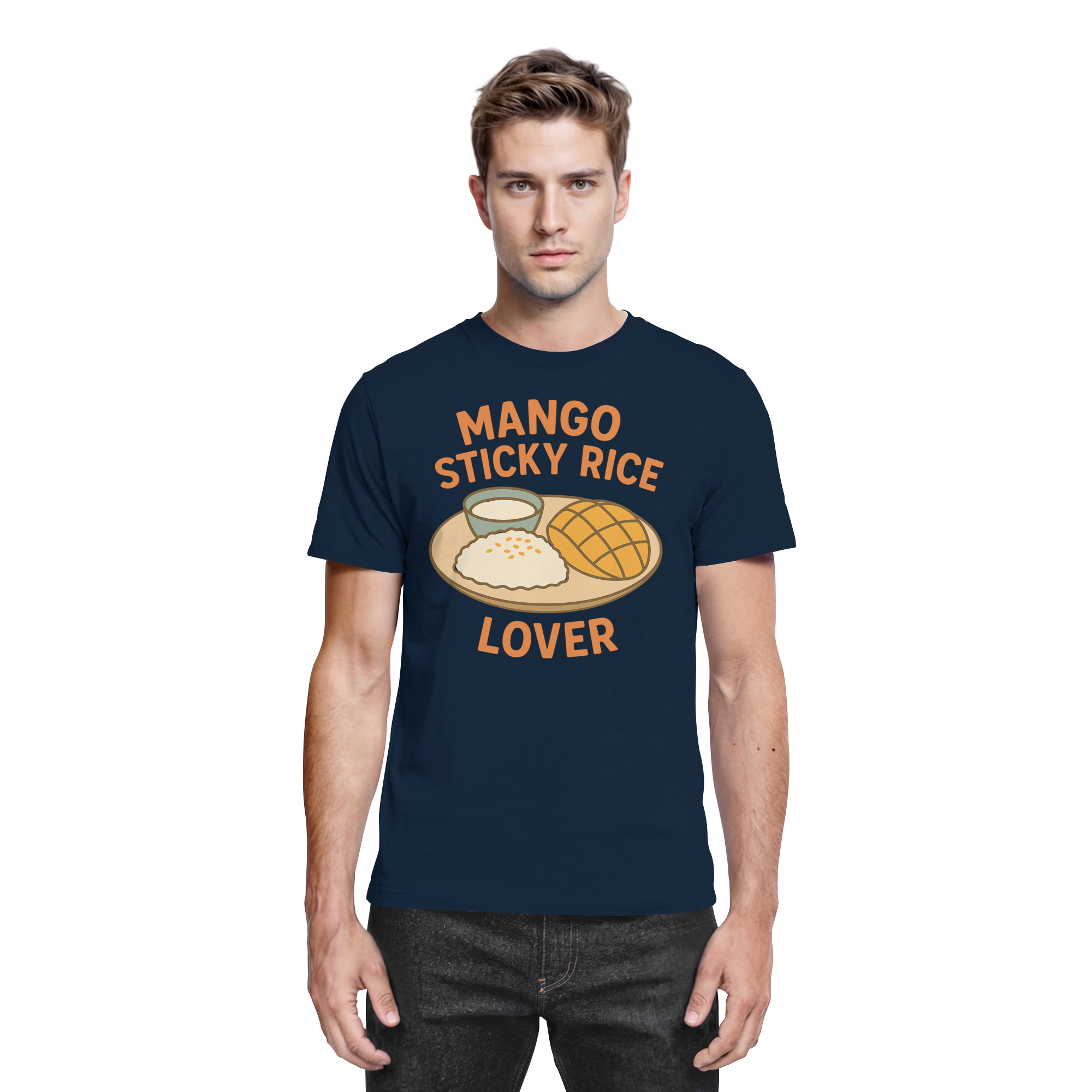 Mango Sticky Rice Lover – Thai Dessert  | Thailand Food Design - Premium Shirt