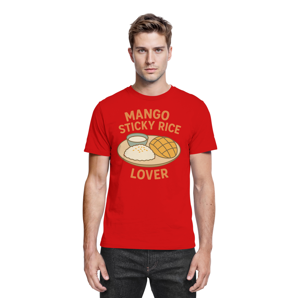 Mango Sticky Rice Lover – Thai Dessert  | Thailand Food Design - Premium Shirt