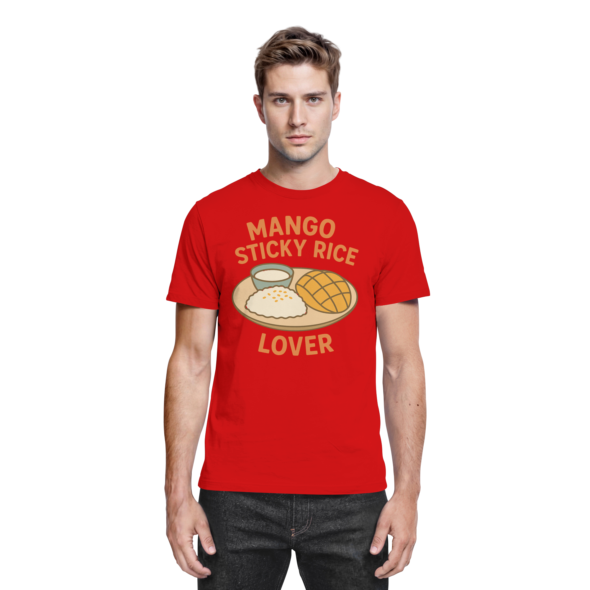 Mango Sticky Rice Lover – Thai Dessert  | Thailand Food Design - Premium Shirt