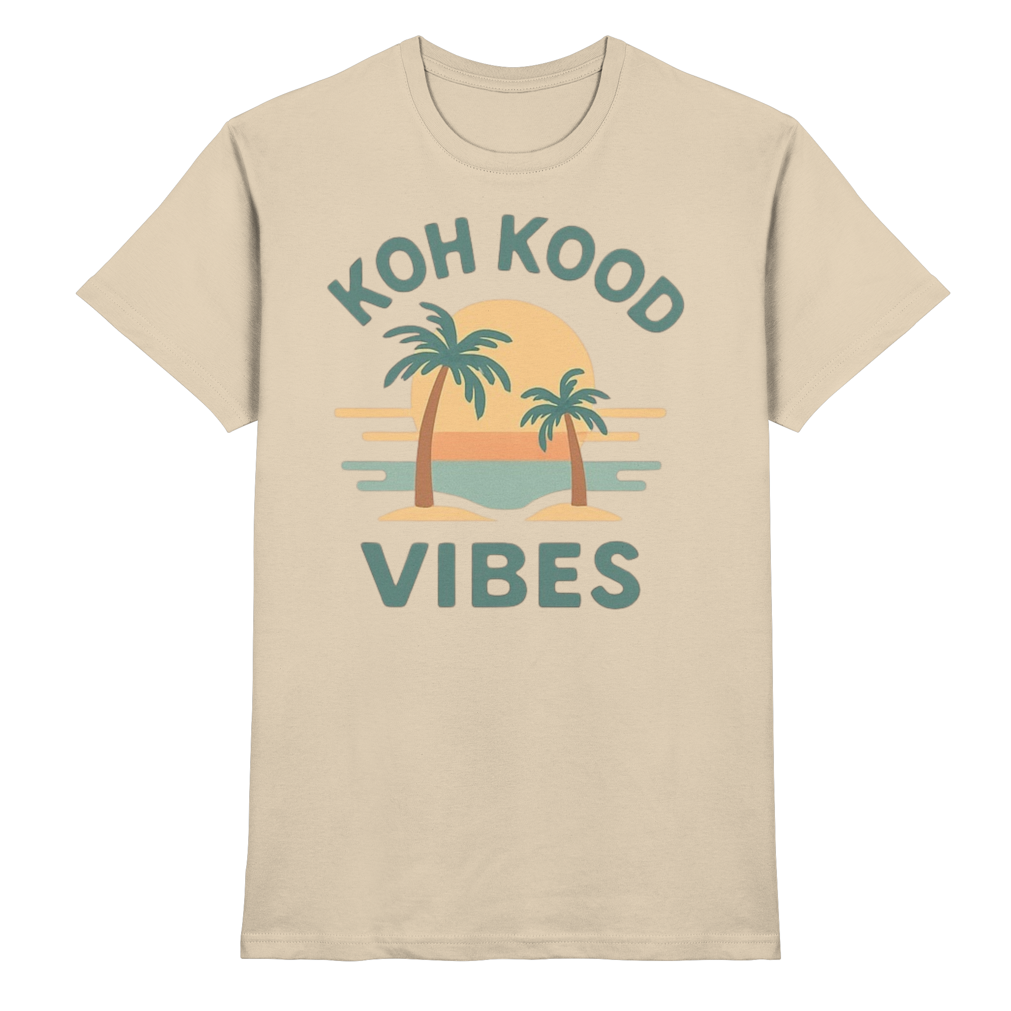 Organic T-Shirt – Koh Kood Vibes - big print - Premium Shirt