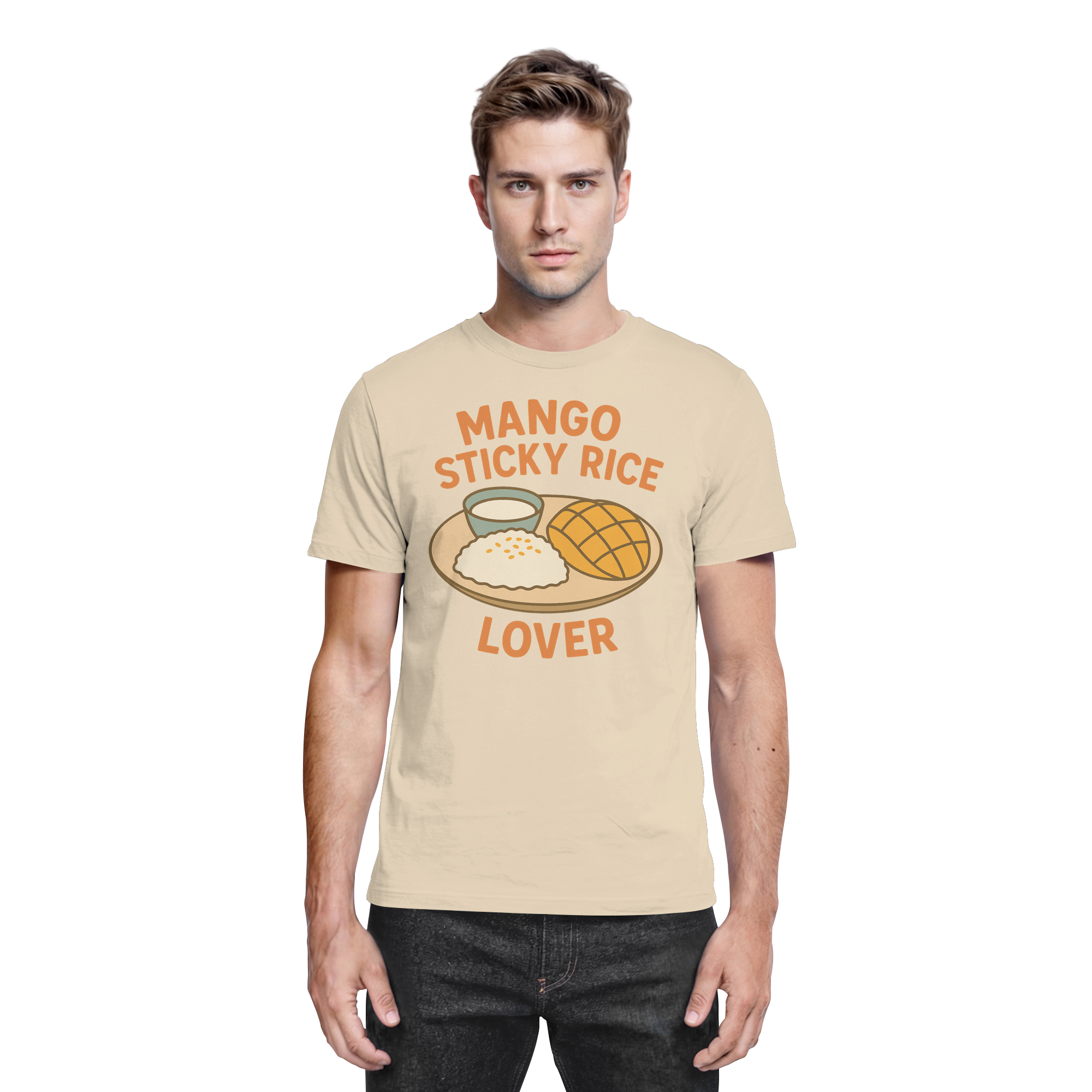 Mango Sticky Rice Lover – Thai Dessert  | Thailand Food Design - Premium Shirt