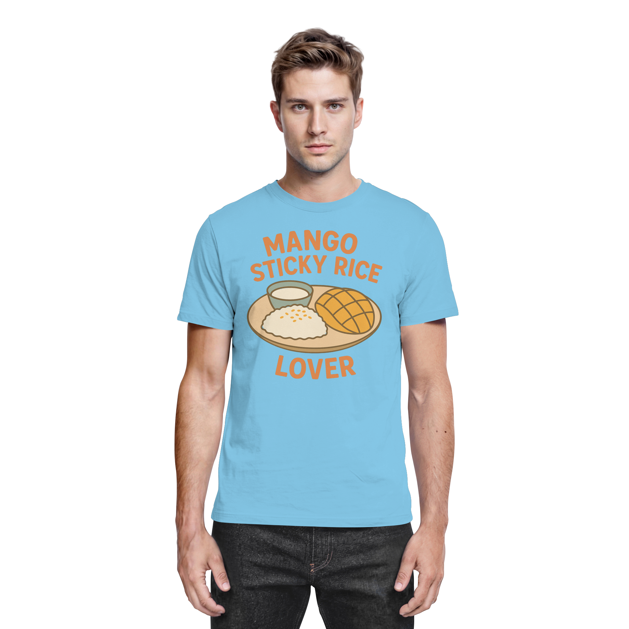 Mango Sticky Rice Lover – Thai Dessert  | Thailand Food Design - Premium Shirt