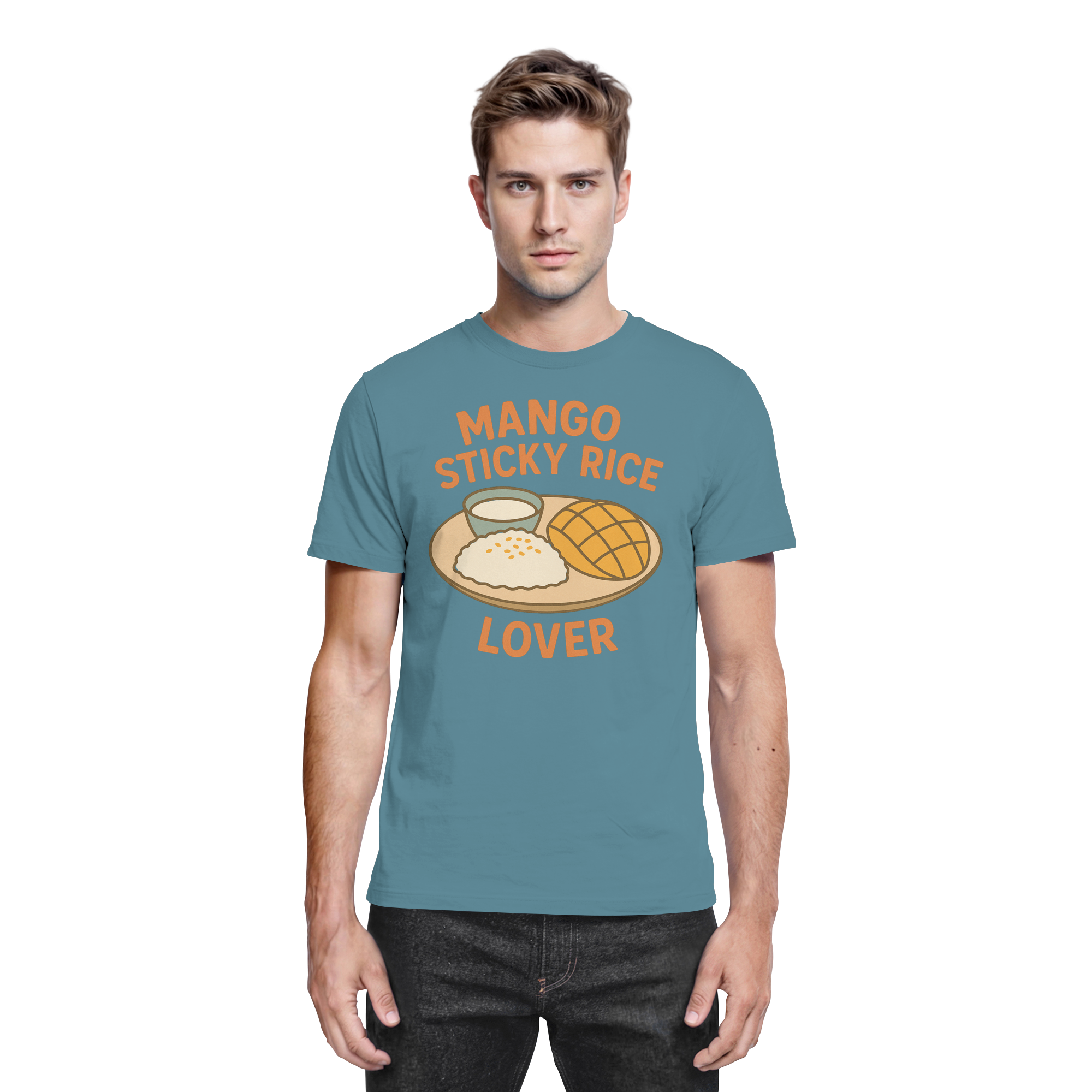 Mango Sticky Rice Lover – Thai Dessert  | Thailand Food Design - Premium Shirt