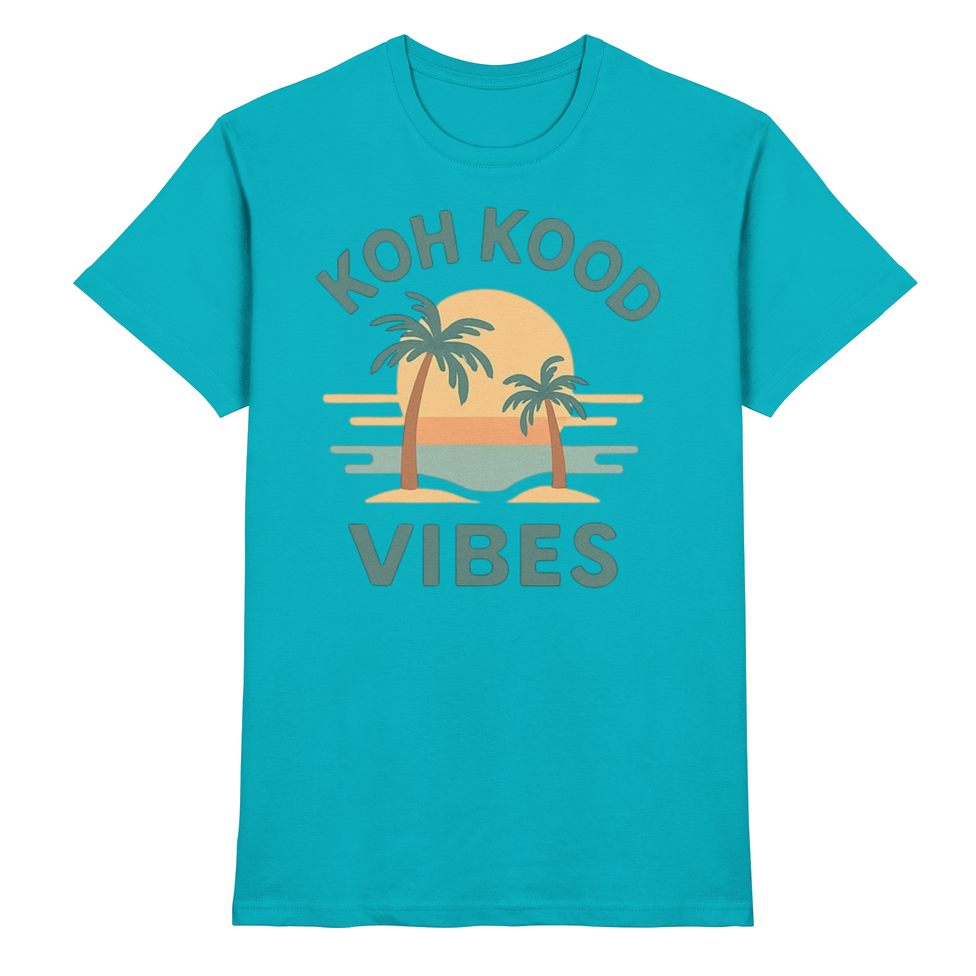 Organic T-Shirt – Koh Kood Vibes - big print - Premium Shirt