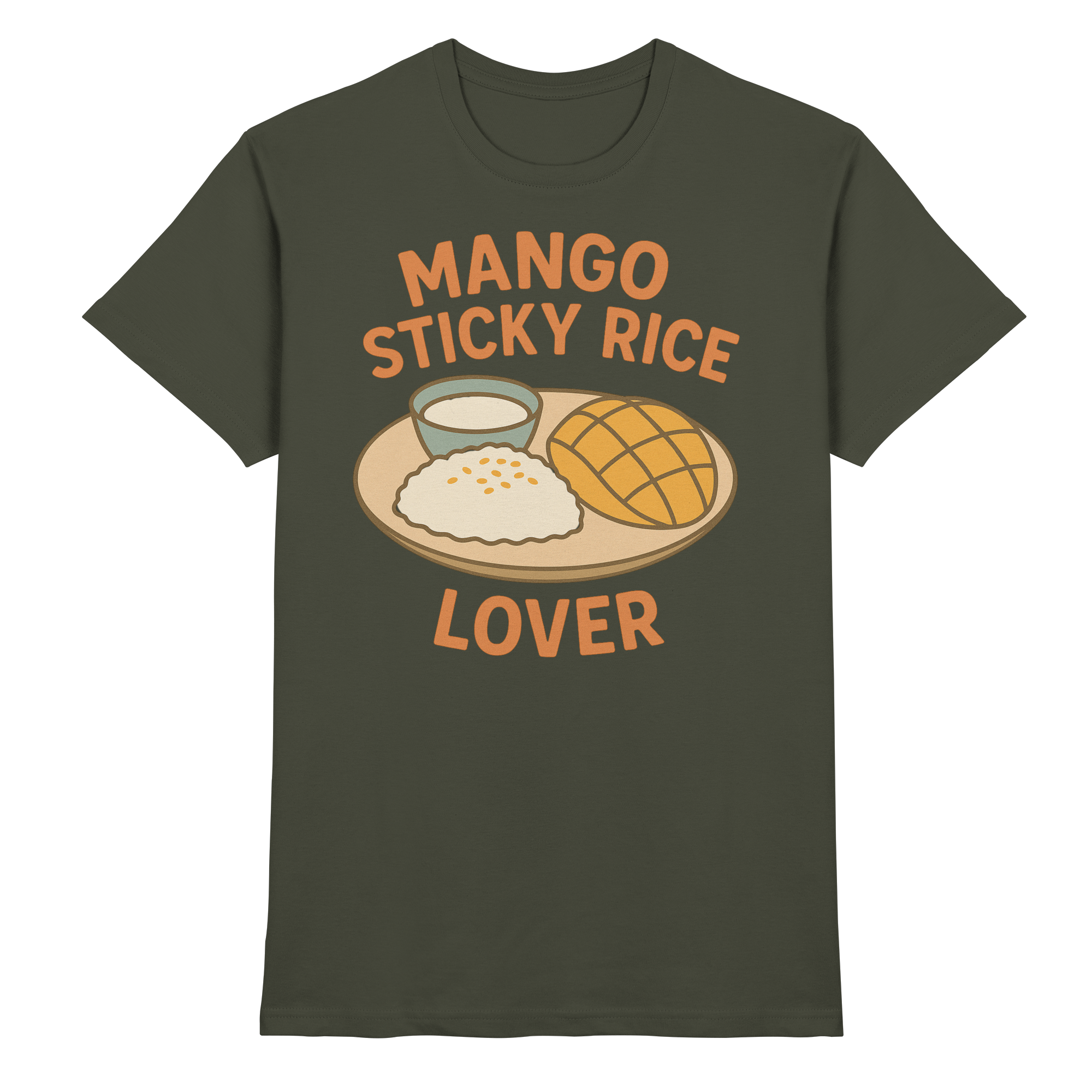 Mango Sticky Rice Lover – Thai Dessert  | Thailand Food Design - Premium Shirt
