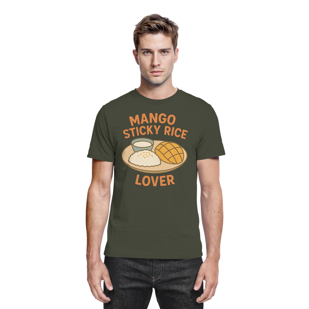 Mango Sticky Rice Lover – Thai Dessert  | Thailand Food Design - Premium Shirt