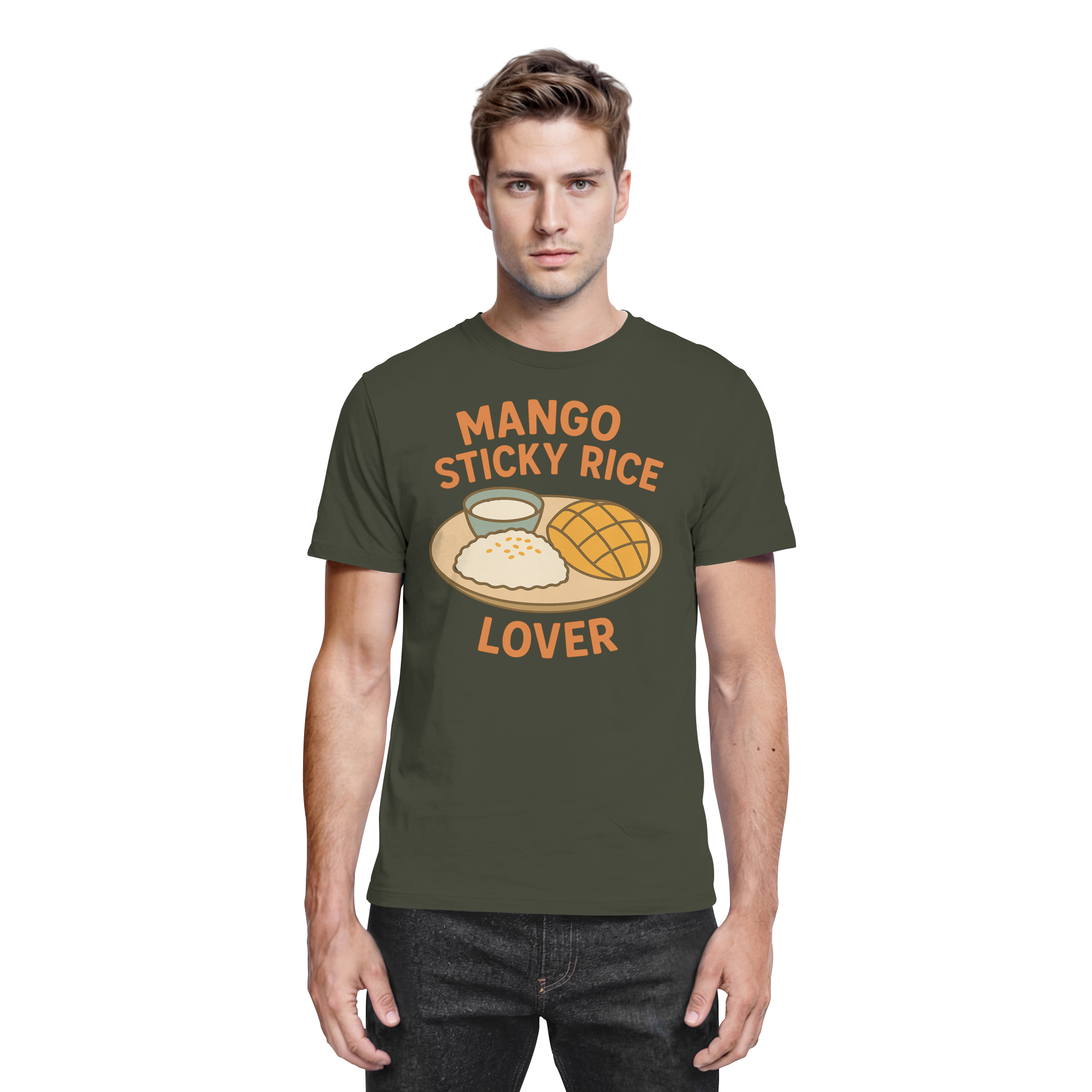 Mango Sticky Rice Lover – Thai Dessert  | Thailand Food Design - Premium Shirt