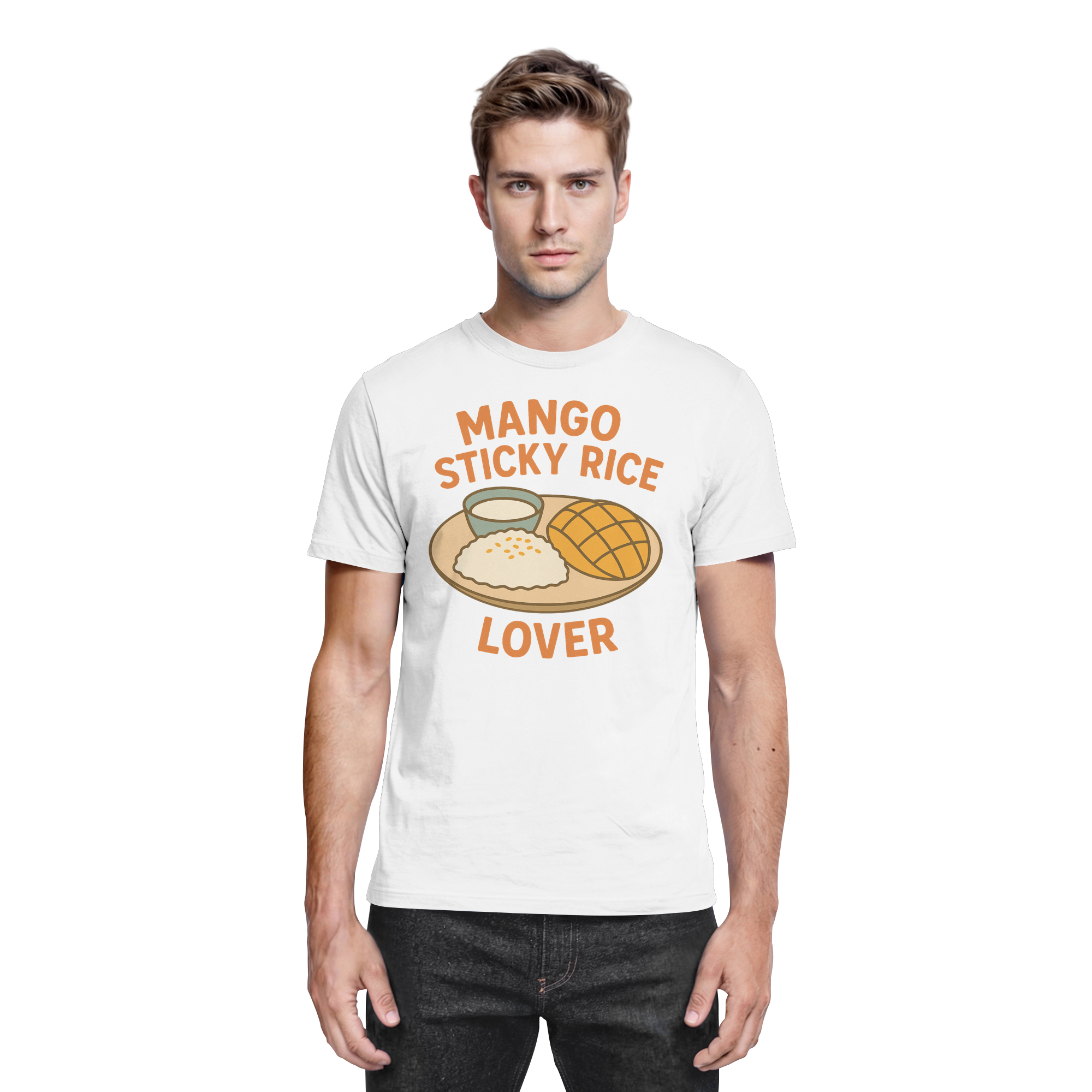 Mango Sticky Rice Lover – Thai Dessert  | Thailand Food Design - Premium Shirt
