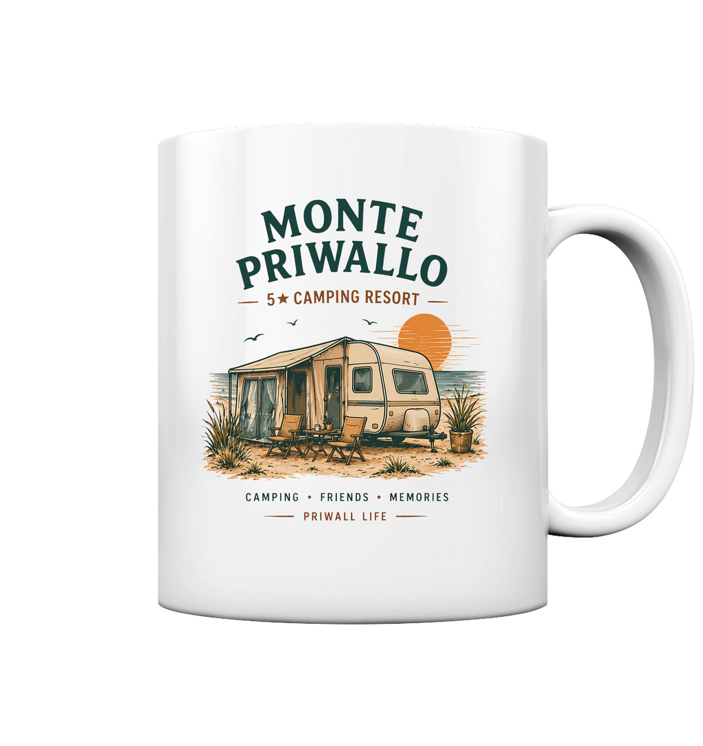 Camping Tasse Ostsee – Monte Priwallo Vanlife Mug – Priwall Vibes