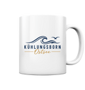 Kühlungsborn Baltic Waves Keramiktasse 330 ml Light Edition in White glossy – originales Shirtigo-Produktmockup