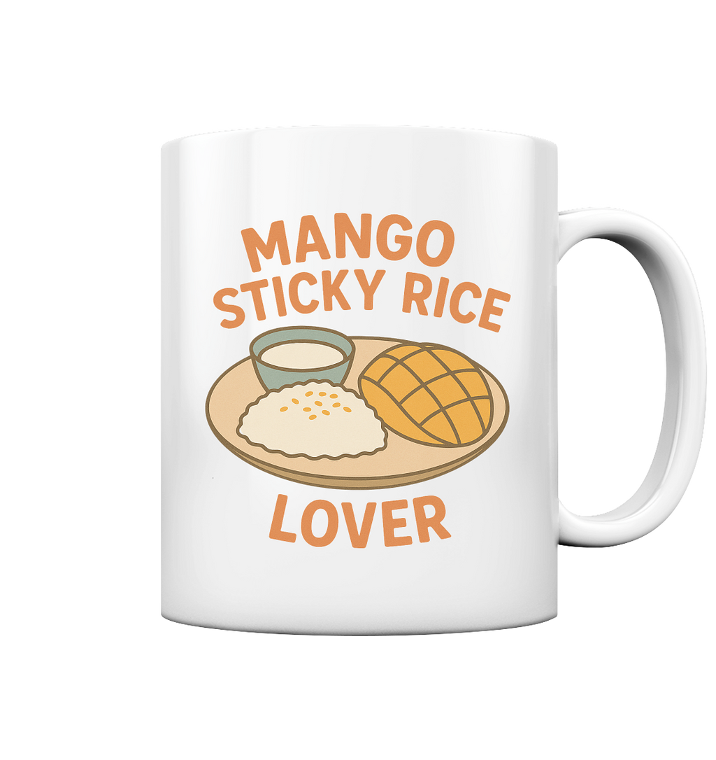 Mango Sticky Rice Tasse 🥭 Thailand Geschenk für Food Lover