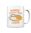 Mango Sticky Rice Lover – Thai Dessert | Thailand Food Design - Tasse glossy