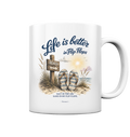 Life is better in Flip Flops – Keramiktasse | Maritime Kaffeetasse