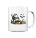 Ich war zuerst hier – Möwe mit Meinung |  - Tasse glossy