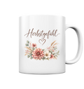Herbstgefühl – Autumn Bloom - Tasse glossy
